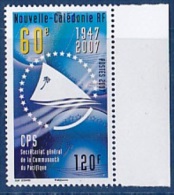 NOUVELLE CALEDONIE  2007    Communauté Du Pacifique -  Pacific Commission   1v  MNH - Unused Stamps