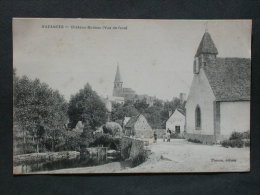Ref4094 JU CPA Animée De Auzances (Limousin) - Chateau Bodeau (vue De Face) - Thomas éditeur 1915 Pont Rivière Foin - Auzances