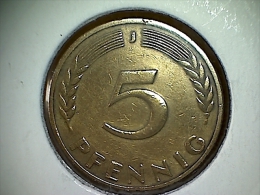 Allemagne 5 Pfennig 1949 J ( J Large ) - 5 Pfennig