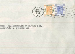 Hong Kong 17 Aug 1953 - Briefe U. Dokumente