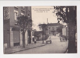 Cpa VILLENEUVE LE ROI Avenue Hippolyte Caillat Et La Gare Enfants A La Pose EM 3124 - Villeneuve Le Roi