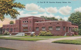 Alabama Selma Fort W W Quarles Armory Curteich - Altri & Non Classificati