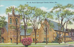 Alabama Selma St Paul's Episcopal Church Curteich - Altri & Non Classificati