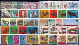 10 Sets Berlin ** 32€ Apostel Fasan Gemsen Spinnrad Kutscher Zinnfiguren Fisch Dampf-Lok Leguan Christmas Lot Of Germany - Altri & Non Classificati