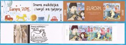 2015  EUROPA  BOSNIA ERZEGOWINA KROATISCHE POST  EUROPA  KINDER SPIELZEUGE HEFTCHEN TYP-B  NEVER HINGED - 2015