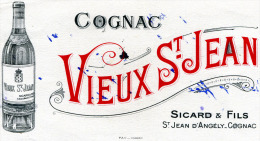 COGNAC    VIEUX SAINT-JEAN    SICARD & FILS   SAINT-JEAN D'ANGÉLY  COGNAC - Farm