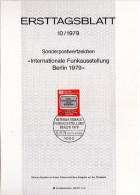 Berlin (West) 1979 Ersttagsblatt Mi 600  [230415ETBI] - 1e Jour – FDC (feuillets)