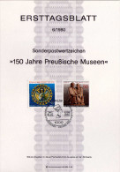 Berlin (West) 1980 Ersttagsblatt Mi 625-626  [230415ETBI] - 1e Dag FDC (vellen)