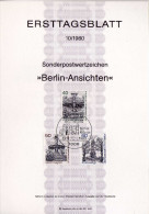 Berlin (West) 1980 Ersttagsblatt Mi 634-636  [230415ETBI] - 1e Dag FDC (vellen)