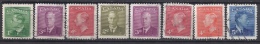 CANADA - Yvert - 231 - 233 - 234 - 237 A - 238 - 239 - 239A - 240 -  - George VI - Cote1,80 € - Sonstige & Ohne Zuordnung