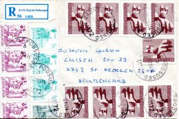 YOUGOSLAVIE. Enveloppe Ayant Circulé En 1984. - Covers & Documents