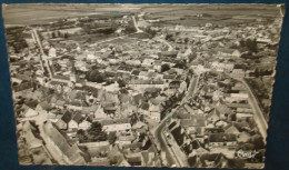 ST-PIERRE LE MOUTIER.Vue Générale Aérienne.Cpsm,voyagé,be,plis Angle - Saint Pierre Le Moutier