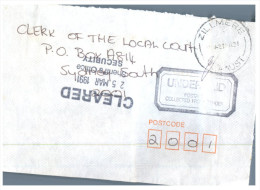 (630) Australia - Underpaid And Taxed Letter - Port Du - 1970's - Postage Collected From Sender + CLEARED - Impuestos