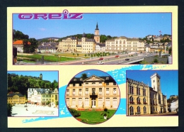 GERMANY  -  Greiz  Multi View  Used Postcard As Scans - Greiz