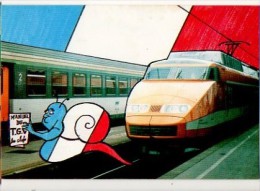 CP - TGV - Les Clefs De La Bonne Conduite (photo Et Maquette De JC Volpi) Carte N° 1989/111 - Sizi