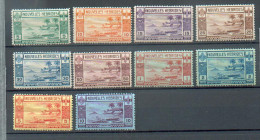 NH 85 - YT 100 à 102 / 104/ 105 / 107 à 111 *  La Gomme De Certains Timbres Est Médiocre - Neufs