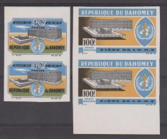 DAHOMEY  IMPERF / NON DENT  OMS  YVERT N° 239+PA36 **MNH  Réf  9751 - WHO