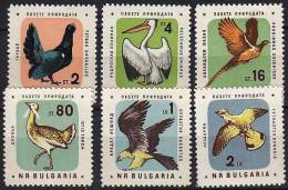 BULGARIE Oiseaux, Rapaces, Birds, Vögel, Yvert N°1060/65 ** Neuf Sans Charniere  MNH - Aigles & Rapaces Diurnes