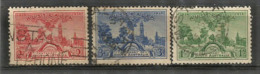 Centenaire De La Colonie De South-Australia 1936.  3 T-p Oblit. Yv.# 107/09.  Côte  22.50 € - Oblitérés