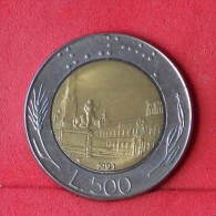 ITALY  500  LIRAS  1991   KM# 111  -    (Nº11632) - 500 Lire