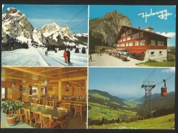 HOLZEGG SZ Berggasthaus Alpthal Seilbahn Und Skilift 1990 - Alpthal