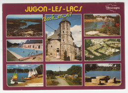 {53392} 22 Côtes D´ Armor Jugon Les Lacs , Multivues ; Vue Générale , Lac , Hôtel Sevoy , Camping Et Piscine - Jugon-les-Lacs