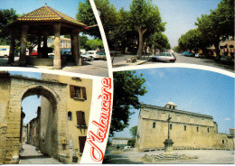 CP -.PHOTO - MALAUCENE - LA FONTAINE - CENTRE VILLE - VIEILLE PORTE DES FORTIFICATIONS - EGLISE ROMANE - MULTIVUES -9795 - Malaucene