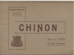 37  -  CHINON  -   Petite Ville   -   Grand Renom  - - Pays De Loire