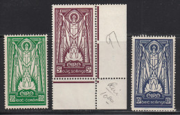 Ireland 1937, Mint No Hinge/ Mounted, See Desc, Sc# , SG 102-104 - Unused Stamps