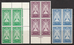 Ireland 1940-68 Mint No Hinge, Blocks, Sc# , SG 123-125 - Nuevos