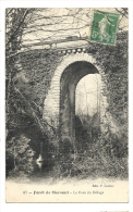 Cp, 85, La Forêt De Mervent, Le Pont Du Déluge, Voyagée 1918 - Andere & Zonder Classificatie