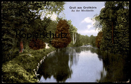 ALTE POSTKARTE GRUSS AUS GROSSKÖRIS AN DER MOCHHEIDE SEE Groß Köris Ansichtskarte AK Cpa Postcard - Dahme