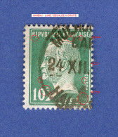 1923  / 1926  N°  170i  PASTEUR   OBLITÉRÉ 24 X II - Used Stamps