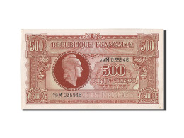Billet, France, 500 Francs, 1943-1945 Marianne, 1945, SUP+, Fayette:VF11.2 - 1943-1945 Marianne
