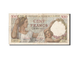 Billet, France, 100 Francs, 100 F 1939-1942 ''Sully'', 1940, 1940-11-28, TB - 100 F 1939-1942 ''Sully''