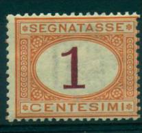 REGNO1870-1874 SEGNATASSE  1 C. CIFRA MNH** - Portomarken