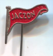 JACZON - Marine Ship  Yachting Flag Nautical, Vintage Pin  Badge - Sailing, Yachting
