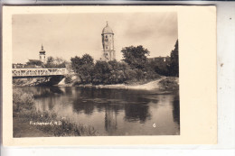 A 2401 FISCHAMEND, Flußansicht Mit Brücke, 1941 - Fischamend