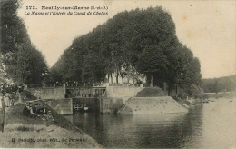 93    NEUILLY SUR MARNE  LA MARNE ET L'ENTREE DU CANAL DE CHELLES      173 - Neuilly Sur Marne
