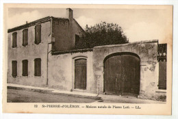 CPA   17     SAINT PIERRE D OLERON   MAISON NATALE DE PIERRE LOTI - Saint-Pierre-d'Oleron