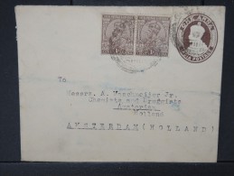 GRANDE-BRETAGNE - INDE Entier Postal Avec Complément De Timbres Pour La Hollande  LOT P4094 - 1911-35  George V