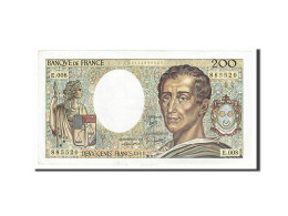 Billet, France, 200 Francs, 200 F 1981-1994 ''Montesquieu'', 1981, TTB+ - 200 F 1981-1994 ''Montesquieu''