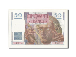 Billet, France, 50 Francs, 50 F 1946-1951 ''Le Verrier'', 1946, 1946-05-31, SPL - 50 F 1946-1951 ''Le Verrier''