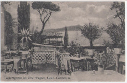 Wintergarten Im Cafe Wagner Geuz CÖTHEN Anhalt KÖTHEN 10.3.1919 Gelaufen - Köthen (Anhalt)