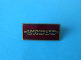 URSUS Tractors  # 4  ( Vintage Enamel Pin ) * Badge Tractor Tracteur Traktor Trattore Anstecknadel Distintivo - Tracteurs