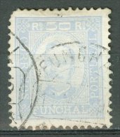 PORTUGAL - FUNCHAL 1892: YT 6 A / Af. 6 D / Sc 6 / Mi 6, Dent. 11 1/2, O - FREE SHIPPING ABOVE 10 EURO - Funchal