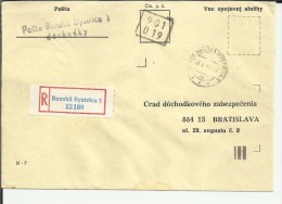 REPUBLICA CHECA CC CERTIFICADA BANSKA BYSTRICA - Lettres & Documents