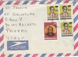 REP. DU ZAIRE /  ITALIA  - Cover  _  Lettera -  Viaggiata 26.1.1981 - Gebruikt