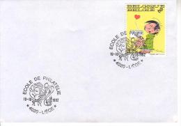 FDC 2484 - Gaston Lagaffe - Sur Enveloppe Libre - 1991-2000