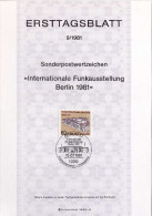 Berlin (West) 1981 Ersttagsblatt Mi 649  [020515ETBI] - 1e Dag FDC (vellen)